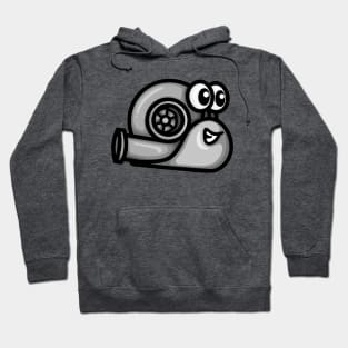 Turbo Snail Version 1 - Gray Hoodie